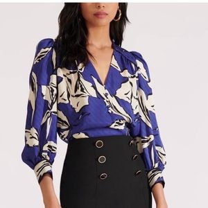 Veronica Beard Satin Blouse